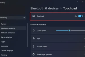 How to Activate the Touchpad in a Lenovo Laptop