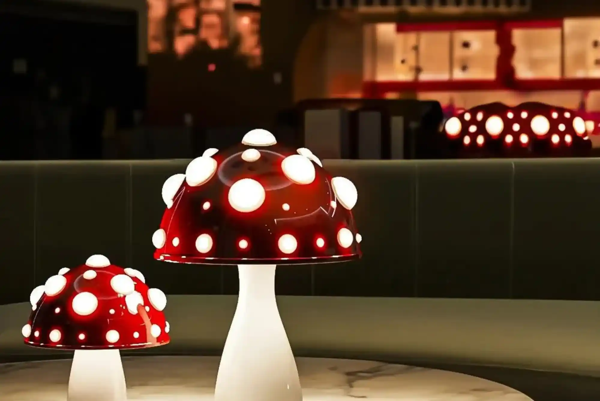 W&A Home Decor Mushroom Lamp