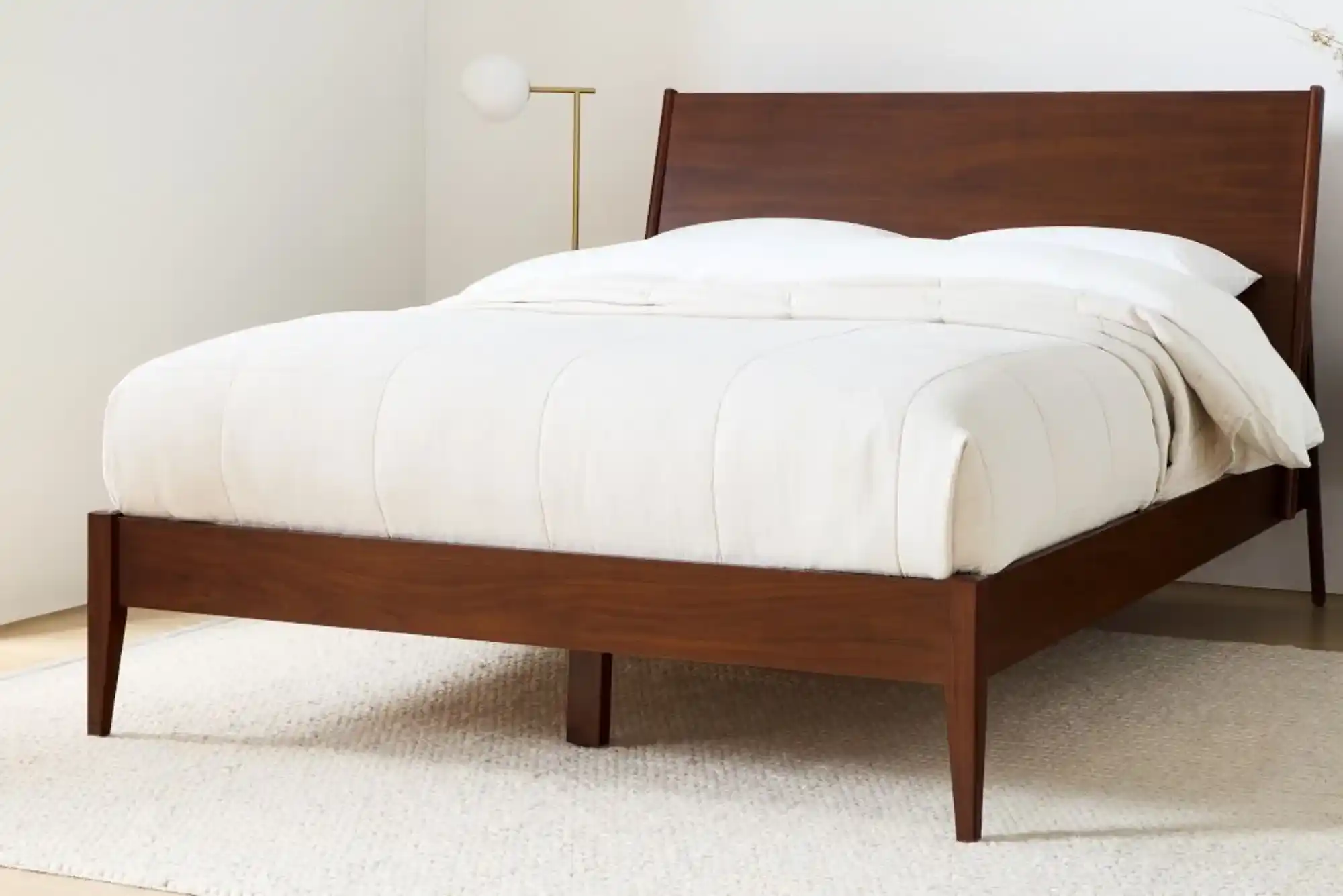 The Elegance of the West Elm Wright Bed