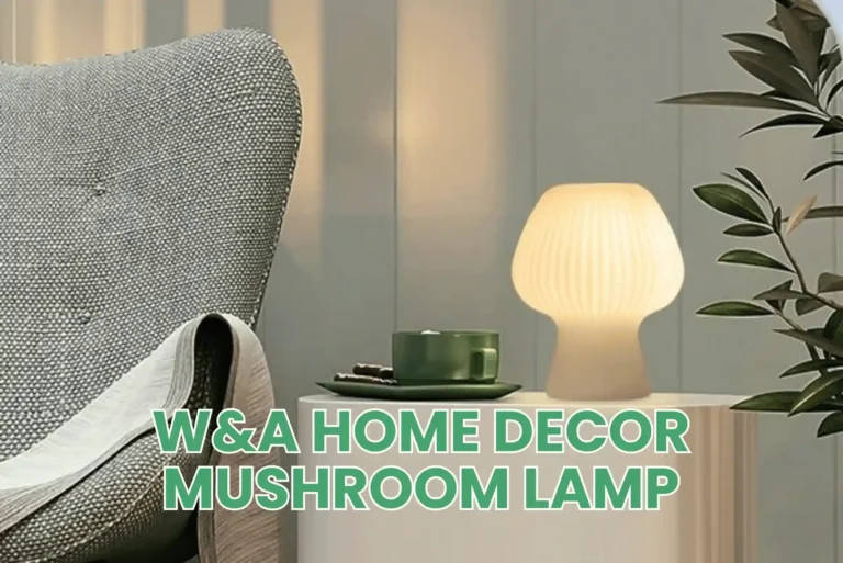 W&A Home Decor Mushroom Lamp