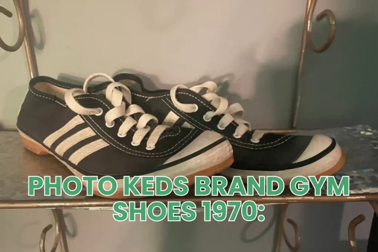 Photo Keds Brand Gym Shoes 1970:
