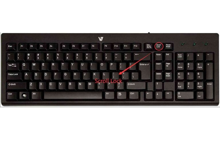 How to How To Disable Scroll Lock In Excel On A Dell