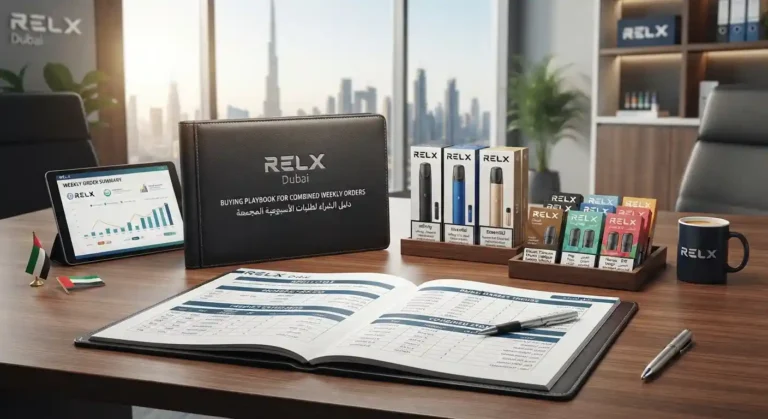 RELX Dubai Buying Playbook for Combined Weekly Orders